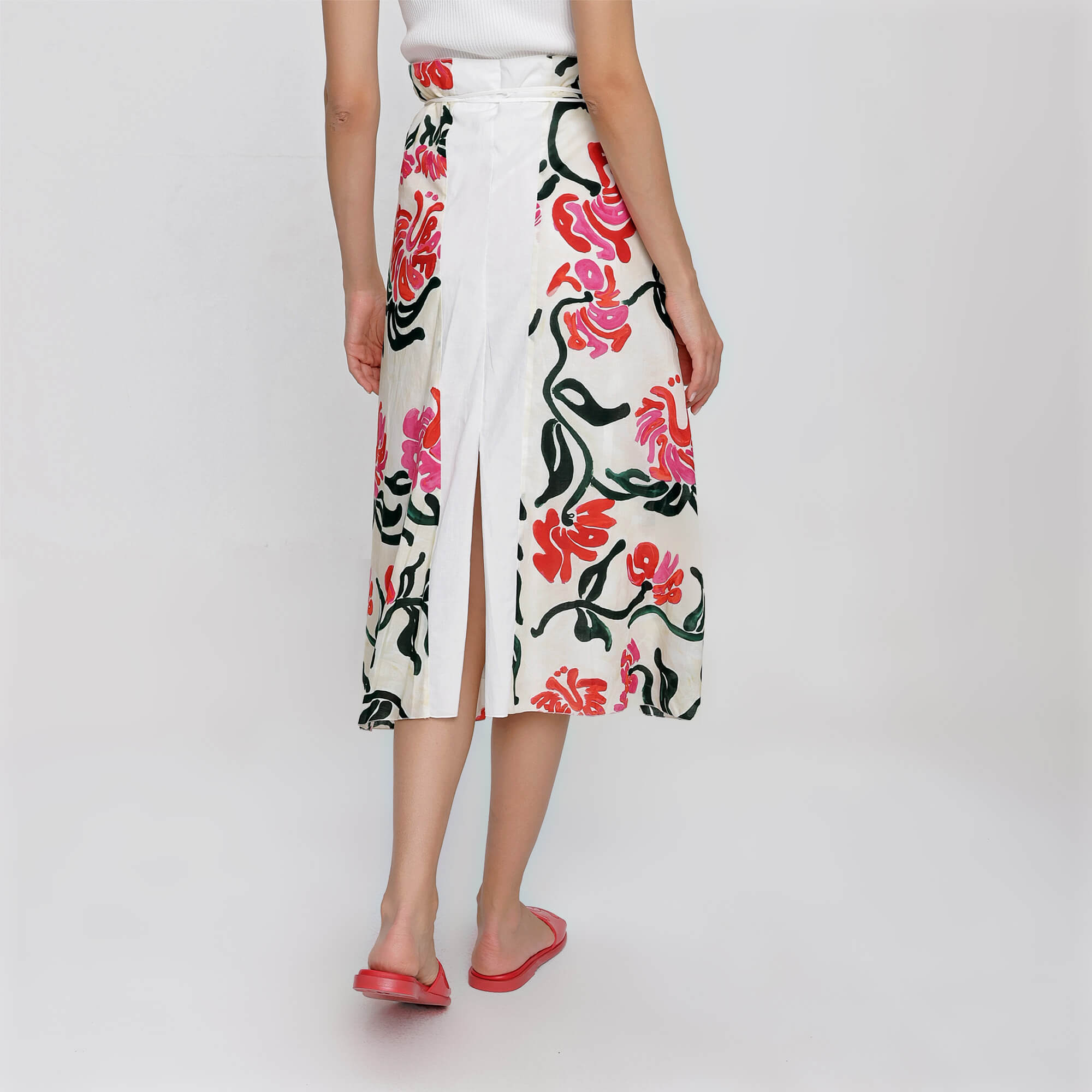 Marni - Multicolour Cotton Printed Skirt